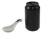 Pack Of 10 Artistic Designer Blue Black Ombre Ceramic Ladle Hook Soup Spoons