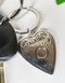 Pack of 24 Metal Wicca Occult Triple Moon Pentagram Coffin Planchette Keychains