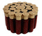Ebros 12 Gauge Shotgun Shells Round Jewelry Box Decorative Figurine 3.5"Diameter