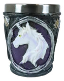 Mythical Fantasy Celtic Sacred Unicorn Shot Glasses 2-Ounce Set Of 4 Novelties