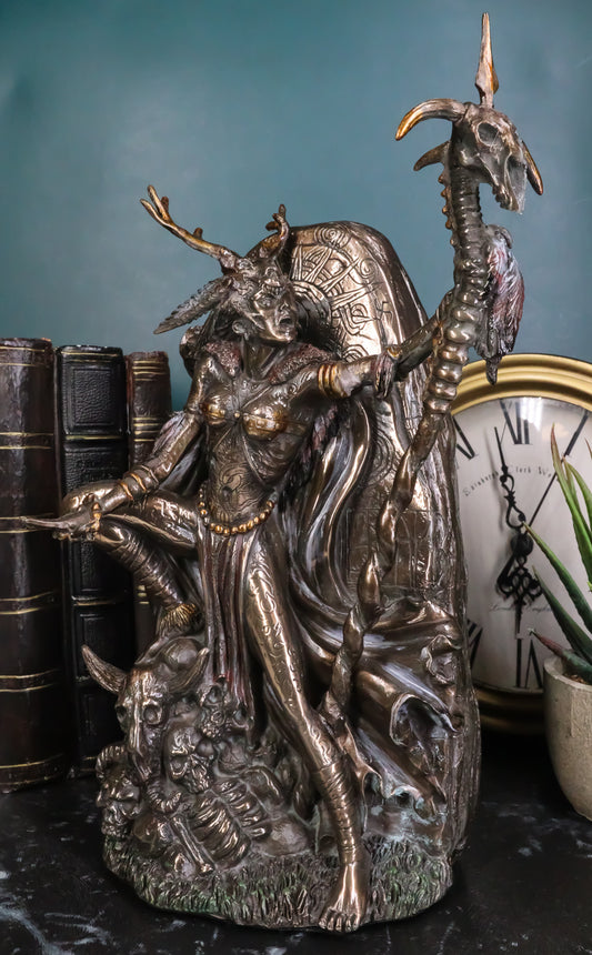 Ebros Gift Avalon Arthurian Kingdom Witch Morgan Le Fay Figurine - Ebros Gift