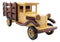 Hand Made Wood Retro Classic Style Model TT Pick Up Truck Wine Holder Figurine