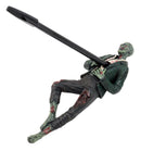 Ebros Gift Walking Dead Zombie Hunter Pen Holder Figurine 6.75"L Office Desktop Walker Apocalypse Pencil Holder