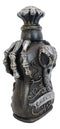 Ceramic Witchcraft Mad Doctor Skeleton Claws Poe Ravens Eyes Skull Potion Bottle