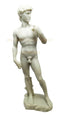 Ebros Renaissance Michelangelo Sculpture of Nude David Figurine Battle With Goliath