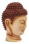 Ebros Feng Shui Shakyamuni Buddha Gautama Head with Ushnisha Statue 9" H