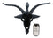 Ebros Faux Stone Sabbatic Goat Mendes Baphomet Skull Wall Decor Plaque