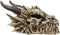 Ebros 9" L Grinning Fossil Bone Skeleton Dragon Skull 'Stryker' Decorative Box