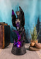 Castle Guard Golden Axe Legendary Dragon Warrior Figurine With LED Crystal Lamp