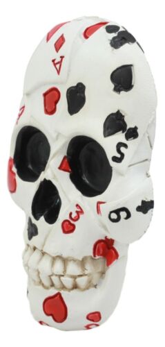 Small Gambling Den Poker Skull Beer Bottle Opener Decor Fridge Magnet