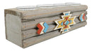 Southwest Aztec Indian Vector Diamonds Arrows Tea Light Votive Candles Holder