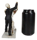 Skeleton Wedding Couple Dancing Day of the Dead Dia de Los Muertos Figurine
