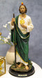 Ebros Gift Saint Jude Thaddeus The Apostle Decorative Figurine With Brass Plate Engraved Base 13" Tall