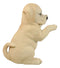 Ebros Begging Adorable Labrador Retriever Puppy Dog On Hind Legs Pet Pal Statue