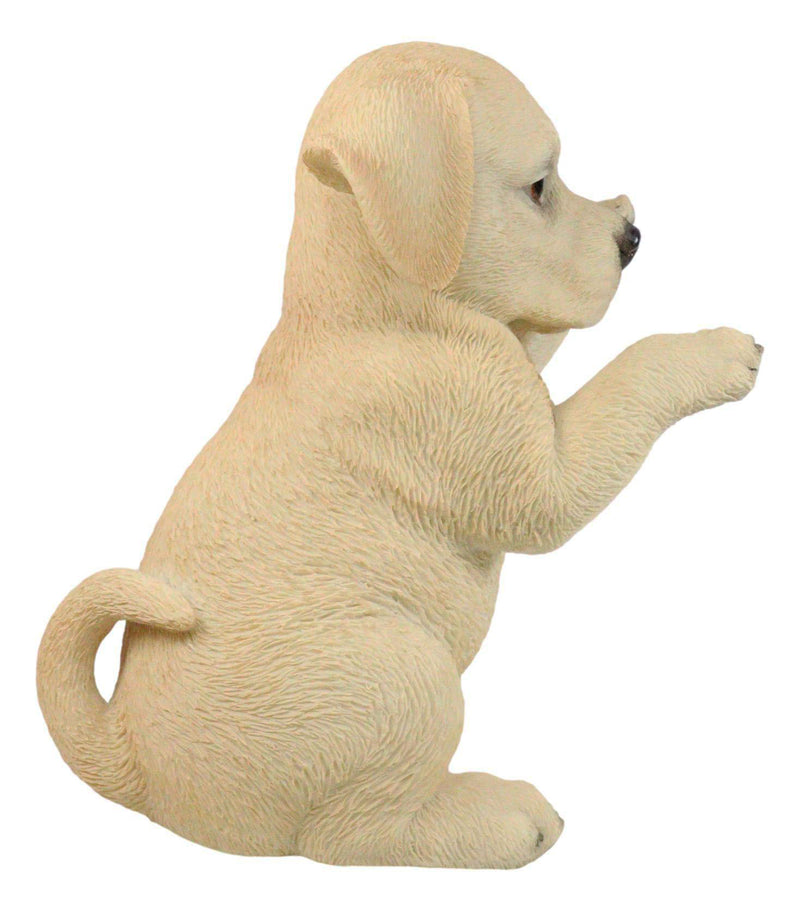 Ebros Begging Adorable Labrador Retriever Puppy Dog On Hind Legs Pet Pal Statue