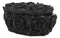 Beauty From Ashes Dark Romance Gothic Black Roses Heart Decorative Jewelry Box