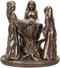 Ebros Triple Goddess Mother Maiden Crone Candle Holder Home Decor Figurine