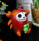 Furrybones Red Fire Lobster Scuttle Sea Horse Skeleton Furry Bones Figurine