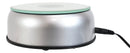 Ebros Rotating Colorful 7 LED Light Mirror Display Base for Crystal Acrylic Glass Art
