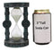 Ebros 6"Tall Church of Satan Sabbatic Goat Idol Baphomet Skull Medallion Sand Timer