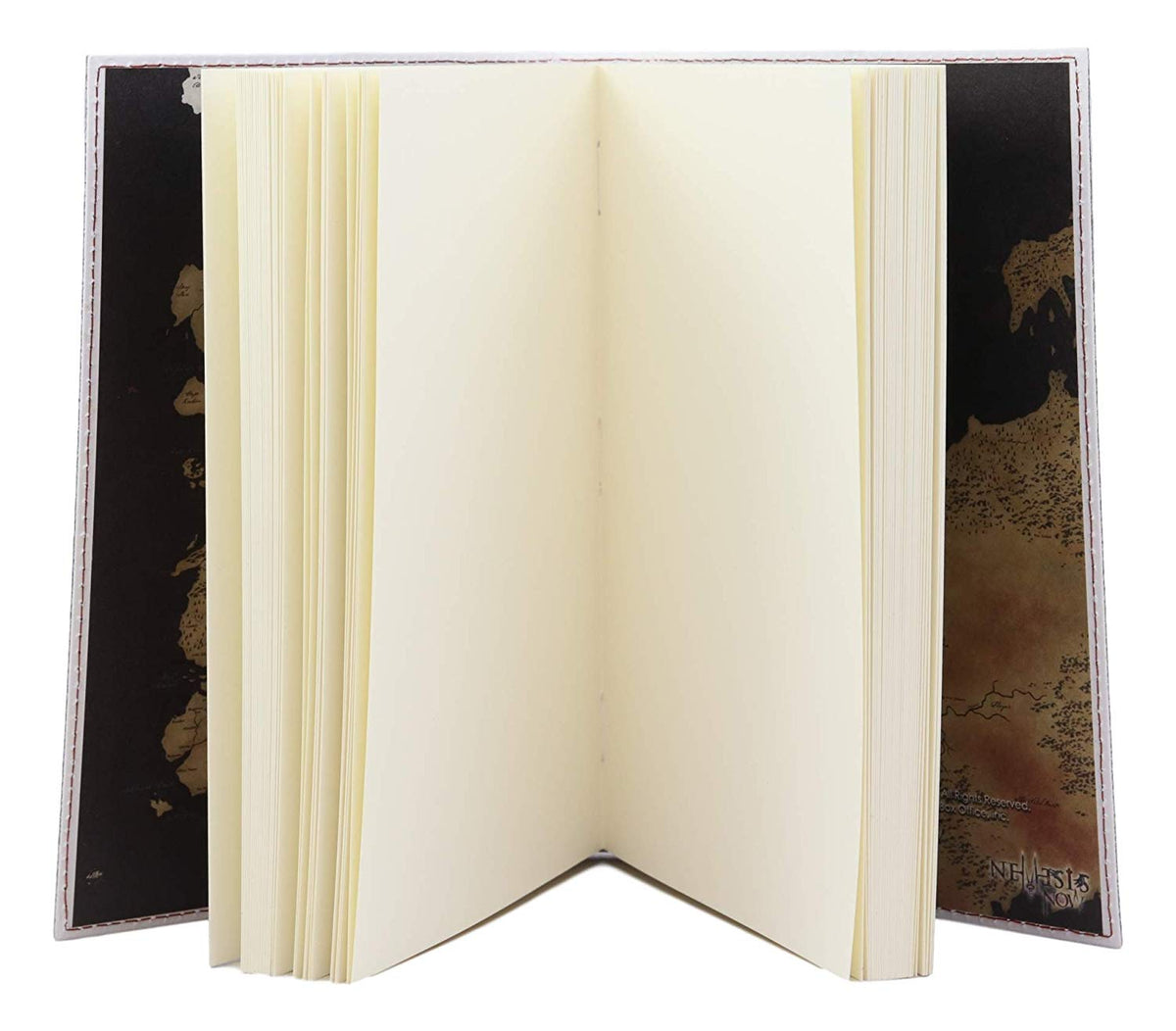 Game of Thrones Seven Kingdoms Map House Sigils Embossed Journal 5"x7" Book - Ebros Gift