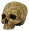 Ebros Paranormal Pentagram Colonial Witch Salem Map Skull Statue 7" Long Supernatural Occultist Sculpture As Home Decorative Witchcraft Medium Halloween Party Centerpiece