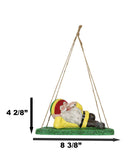 Whimsical Rasta Hippie Mr Gnome Smoking Stash On Weed Bench Wall Or Tree Hanger