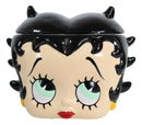 Vintage Comical Shy Betty Boop Head Ceramic Cookie Jar Collectible Figurine