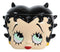 Vintage Comical Shy Betty Boop Head Ceramic Cookie Jar Collectible Figurine
