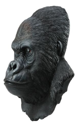 Ebros Large Silverback Primate Gorilla Wall Decor Ape King Kong Wall Bust Plaque