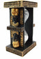 Egyptian King Pharaoh Tutankhamun And Queen Nefertiti Sandtimer Desktop Figurine