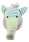 Ebros Fiona Walker England Handmade Organic Semi Pastel Zebra Head Hanging Wall Decor