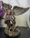 Small Guido Reni Saint Michael The Archangel Trampling On The Devil Figurine