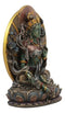Large Arya Green Tara Statue Buddha Figurine Syamatara Bodhisattva Jetsun Dolma