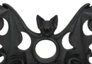 Lunaeca Gothic Lunar Moon Phases Cutout Winged Vampire Bat Votive Candle Holder