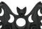 Lunaeca Gothic Lunar Moon Phases Cutout Winged Vampire Bat Votive Candle Holder