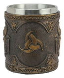 Norse Mythology Viking God Odin Alfather Coffee Mug 13oz Resin Drink Cup Tankard