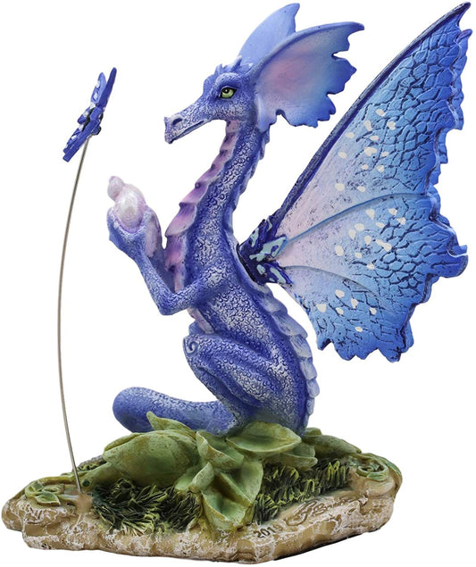 Ebros Gift Amy Brown Possibilities Dragon Hand Painted Resin Figurine 8.25"H