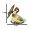 Once Upon A Time Summer Romance Bookworm Fairy In Radiant Yellow Dress Statue