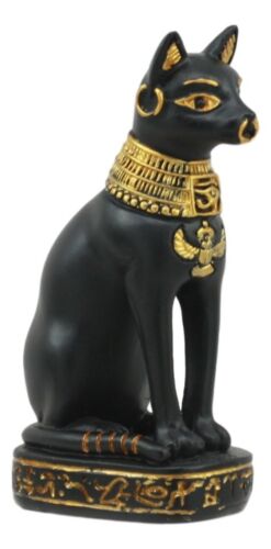 Egyptian God Protection Home Bastet Cat Dollhouse Miniature Statue Gods Of Egypt