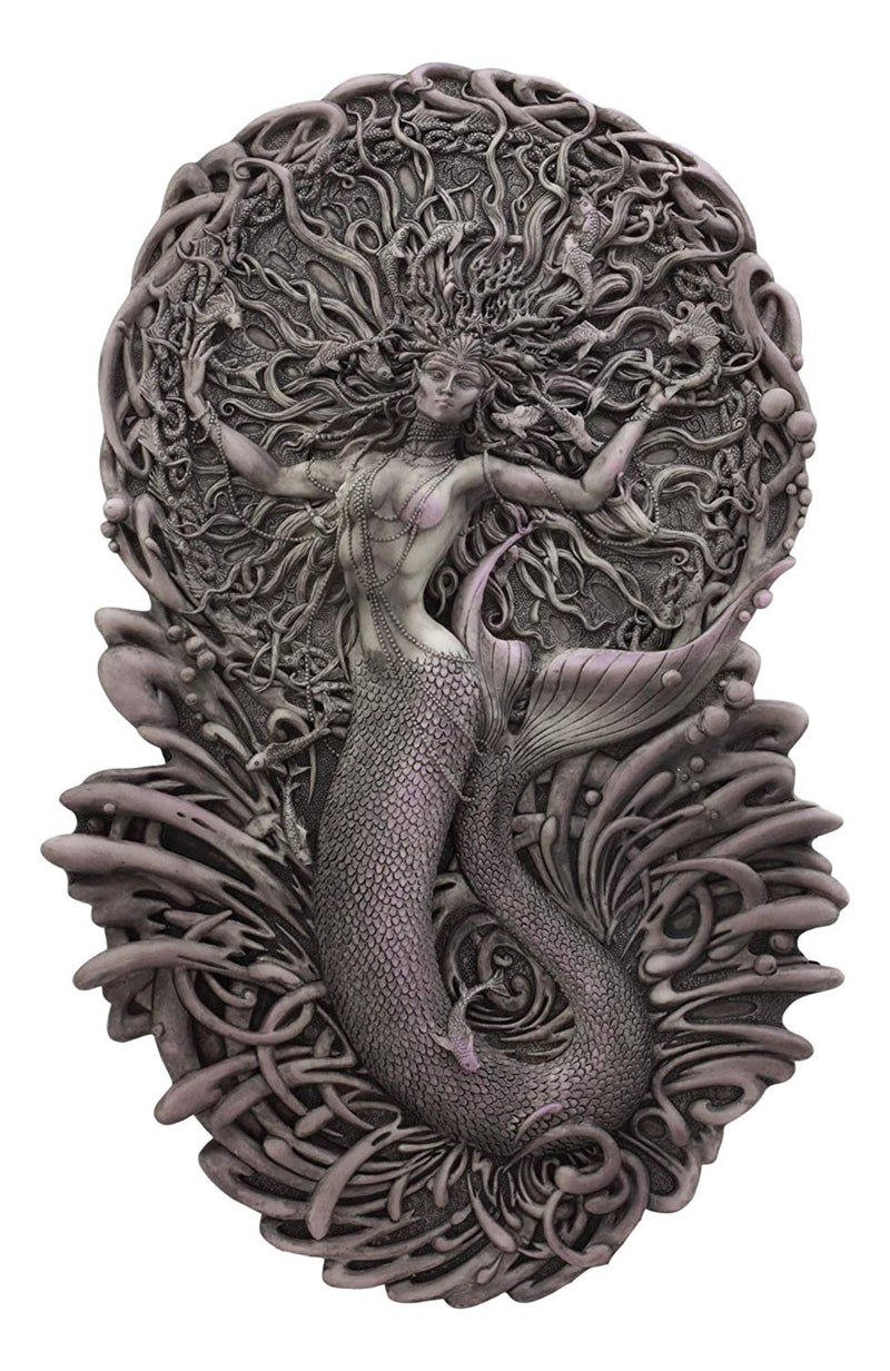Ebros Celtic Irish Mythology Mermaid Triple Goddess Aine Wall Decor