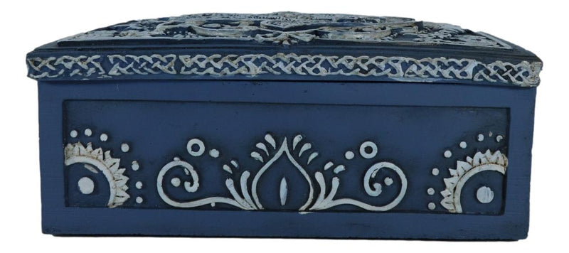 Hamsa Palm Hand Of God Warding Off The Evil Eye Tarot Cards Decorative Box