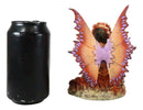 Amy Brown Fantasy Fall Ebony Fairy Sitting On Rock Garden Autumn Winds Figurine