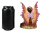 Amy Brown Fantasy Fall Ebony Fairy Sitting On Rock Garden Autumn Winds Figurine