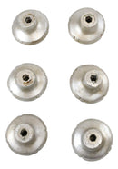 Set Of 18 Western Rustic Turquoise Silver Ropes Cross Cabinet Door Pull Knobs