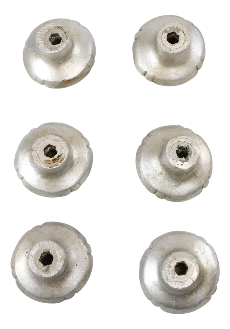 Set Of 18 Western Rustic Turquoise Silver Ropes Cross Cabinet Door Pull Knobs