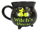 Wicca Witch's Brew Magic Potion Cauldron Porcelain Soup Bowl Large Coffee Mug