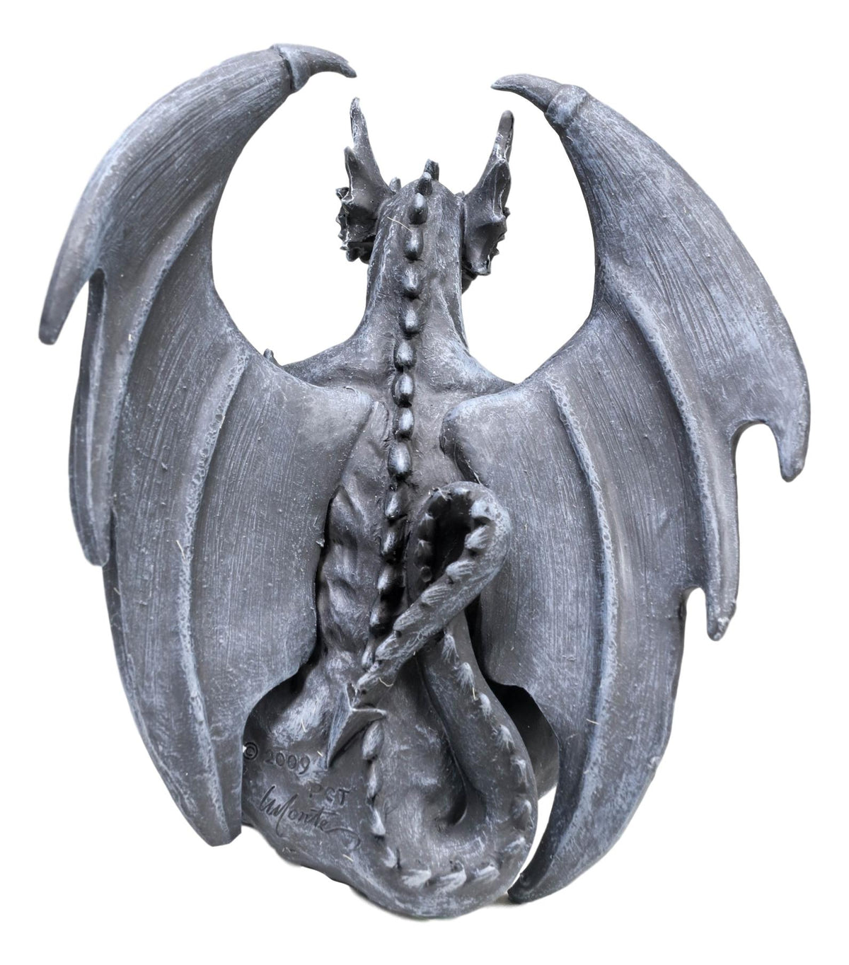 Crouching Gothic Winged Dragon Guardian Chimera Gargoyle Decorative Figurine
