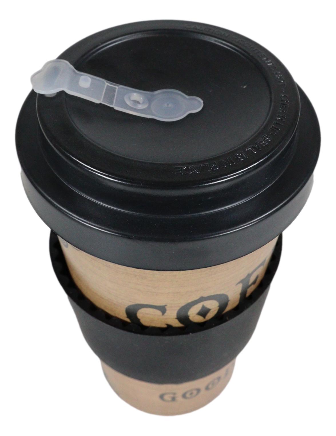 Paranormal Ouija Talking Spirit Board Reusable Travel Mug Cup W/ Lid And Sleeve