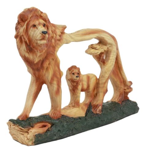 Ebros Rustic Safari African Savannah Pride Lion King Scene Figurine 7"Long
